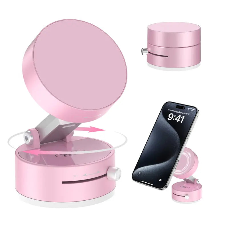 XO Magnetic Vacuum Phone Holder – Foldable, Adjustable & Portable