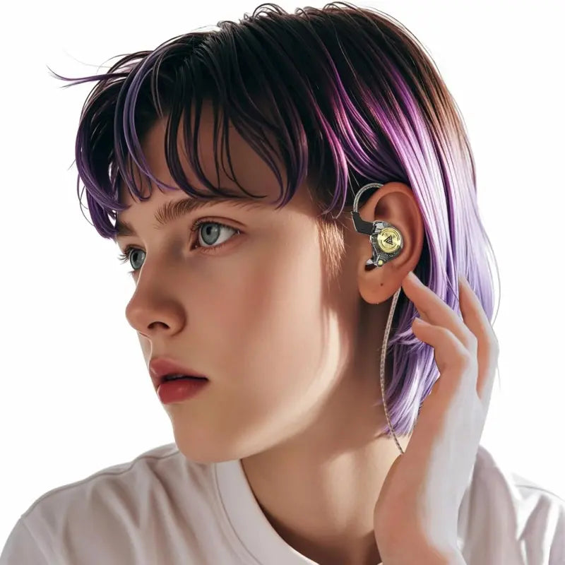 AK3 In-Ear Monitor Earphones – HiFi Sound, Transparent Design & Detachable Cable