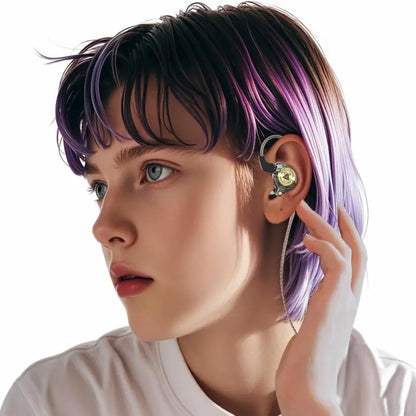 AK3 In-Ear Monitor Earphones – HiFi Sound, Transparent Design & Detachable Cable