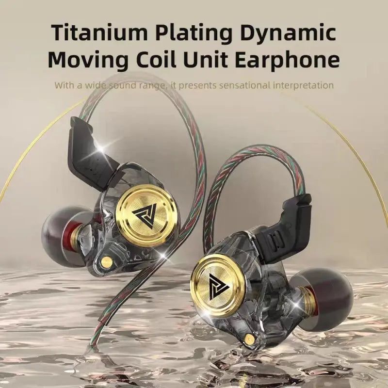 AK3 In-Ear Monitor Earphones – HiFi Sound, Transparent Design & Detachable Cable