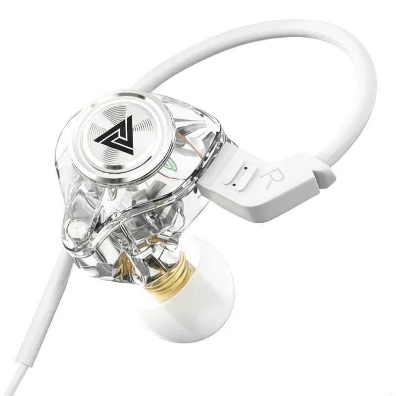 AK3 In-Ear Monitor Earphones – HiFi Sound, Transparent Design & Detachable Cable